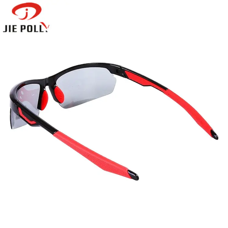 JIEPOLLY OEM 맞춤형 공장 UV400 스포츠 선글라스 사이클링 안경 낚시 선글라스 고글 하이킹 등산 안경 클리어
