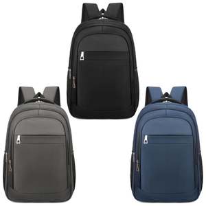 Mochila para portátil resistente al agua con logotipo Oxford grande y ligera, multifuncional para viajes, escuela, cierre de cremallera, poliéster personalizado - Product Image 2