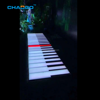 Portable Led Musique Piano Clavier Piste De Danse Extérieur Interactive Marche Piano Plancher Pour L'amusement