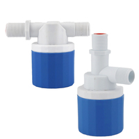 Commutateur de contrôle de niveau de liquide de réservoir à bille en plastique personnalisable de 3/4 ''vanne à flotteur de contrôle de niveau d'eau manuelle pour tour de refroidissement OEM