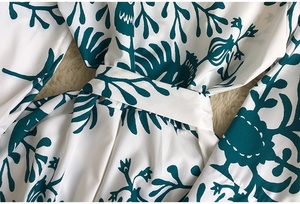 Robe tunique d'été à manches longues et revers pour femmes, taille haute, simple boutonnage, multi-boutons - Product Image 6