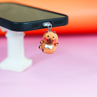 Bouchons anti-poussière universels pour ports de charge de téléphones, personnalisables avec motifs de dessins animés, pour USB et Type-C, compatibles MacBook et Kindle
