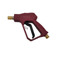 Pistolet à eau électrique haute pression 280 kg avec buse réglable, interface en plastique durable, pot à mousse inclus pour le lavage de voitures