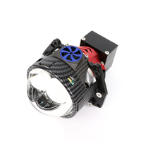 Accessoires d'éclairage automobile 80w 8000lm, projecteur laser bi LED, lentille LED de 3 pouces, phare P92, lampe à lentille laser LED