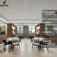 Ensembles de meubles de restaurant d'hôtel modernes personnalisés, meubles de luxe, autres meubles durables, meubles commerciaux, table, ensemble de tables à manger