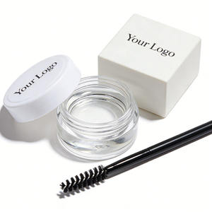 Kit de savon et de cire pour sourcils, gel transparent imperméable pour sourcils, style de sourcils 3D plumeux, pomade pour sourcils longue durée - Product Image 6