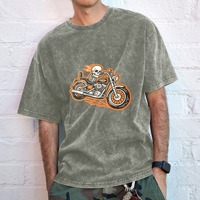 T-shirt pour homme Fresh Fit, expédition depuis l'entrepôt américain, livraison en 3 à 5 jours, texte personnalisé ou image de rue POD