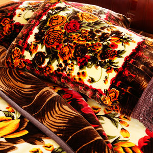 4Pcs Super Soft Plush Fluffy Faux Fur Flannel Microfiber <b>Bed</b> Comforter Sets Korean Style Quilt <b>for</b> Winter - Product Image 4