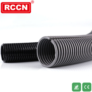 Conducto flexible dividido resistente al fuego RCCN PP, tubería corrugada con hendidura retardante inflamante de polipropileno <span class=keywords><strong>abierto</strong></span> a la vez - Product Image 6