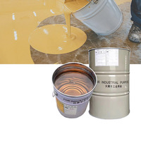 Basse viscosité W218 durcisseur de résine époxy liquide modifié Phenalkamine agent de durcissement apprêt de colle pour revêtements de sol époxy moyen