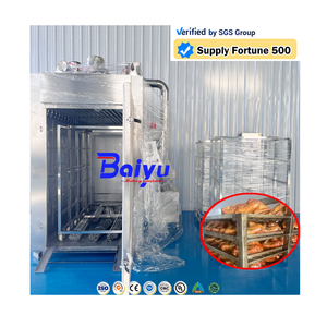 <span class=keywords><strong>Four</strong></span> à fumage industriel commercial Baiyu pour poisson, viande, saucisses avec contrôle automatique <span class=keywords><strong>de</strong></span> la température en acier inoxydable 304 - Product Image 1