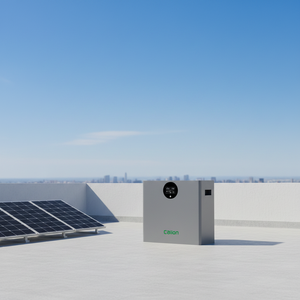 แบตเตอรี่ลิเธียม LiFePO4 แบบติดผนัง ขนาด 5KWh 10KWh 51.2V ระบบกักเก็บพลังงานภายในบ้าน แบบเรียงซ้อนได้ พร้อมระบบจัดการแบตเตอรี่อัจฉริยะ (Smart BMS) รองรับ CAN RS485 สำหรับแผงโซลาร์เซลล์ - Product Image 1