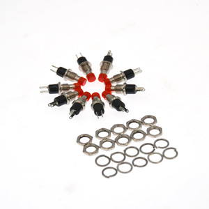<b>Push</b> <b>Button</b> <b>Switch</b> 7mm 2Pin Self-Locking Non-Illuminated Round Head 1NO IP40 For General Use - Product Image 3