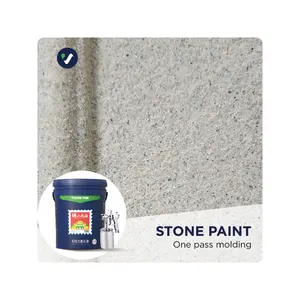 Wanlei-pintura texturizada de piedra para Villa, para Exterior e Interior, servicios de alta calidad
