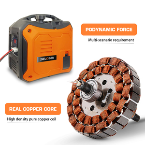 Generador Eléctrico de 24v, Generador de Motor de Corriente Continua de 12v, Generador de Energía Eólica para Aire Acondicionado de 12v - Product Image 1