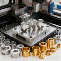 Service de fraisage et tournage CNC en aluminium, rouleaux usinés avec précision sur tour CNC pour pièces d'équipements d'emballage vertical form-fill-seal
