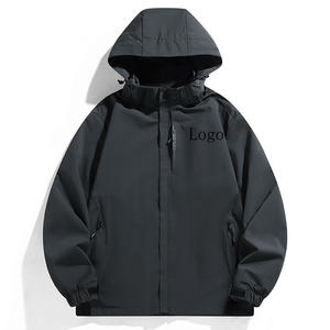 Veste d'extérieur personnalisable et imperméable pour hommes pour la randonnée et le camping pour la saison d'automne - Product Image 1