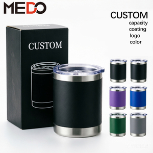 Gobelet vierge pour sublimation 10oz, <span class=keywords><strong>tasse</strong></span> à café isotherme sous vide en acier inoxydable 304, gobelet de voiture thermolaqué - Product Image 1