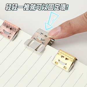 Clip de encuadernación de 50 mm con apertura a presión, transparente, metálico, para papeles de examen, clasificación de documentos de estudiantes, clip de encuadernación largo - Product Image 2