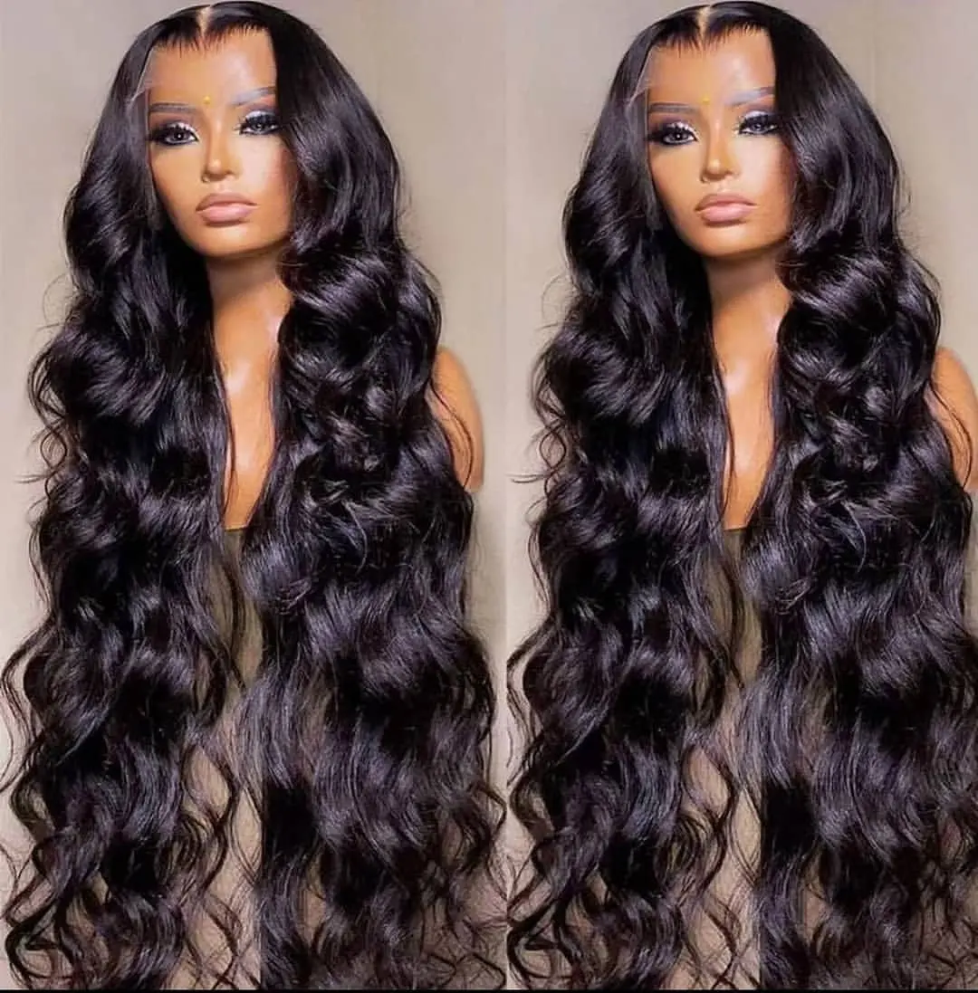 30 40 Inch 5x5 Deep Wave Lace Frontal Wig Deep Waves Wig 13x6 180 Density Deep Curly Water Wave 13x4 Lace Front Human Hair Wigs