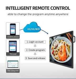 Thương mại chơi màn hình siêu mỏng <span class=keywords><strong>LCD</strong></span> quảng cáo hiển thị nghệ thuật 21.5 24 <span class=keywords><strong>32</strong></span> 43 55 65 75 <span class=keywords><strong>inch</strong></span> kỹ thuật số biển - Product Image 6