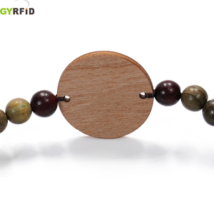 <span class=keywords><strong>New</strong></span> arrivals thân thiện với môi RFID dây đeo cổ tay RFID NFC Vòng đeo tay bằng gỗ RFID đính cườm Vòng đeo tay - Product Image 2