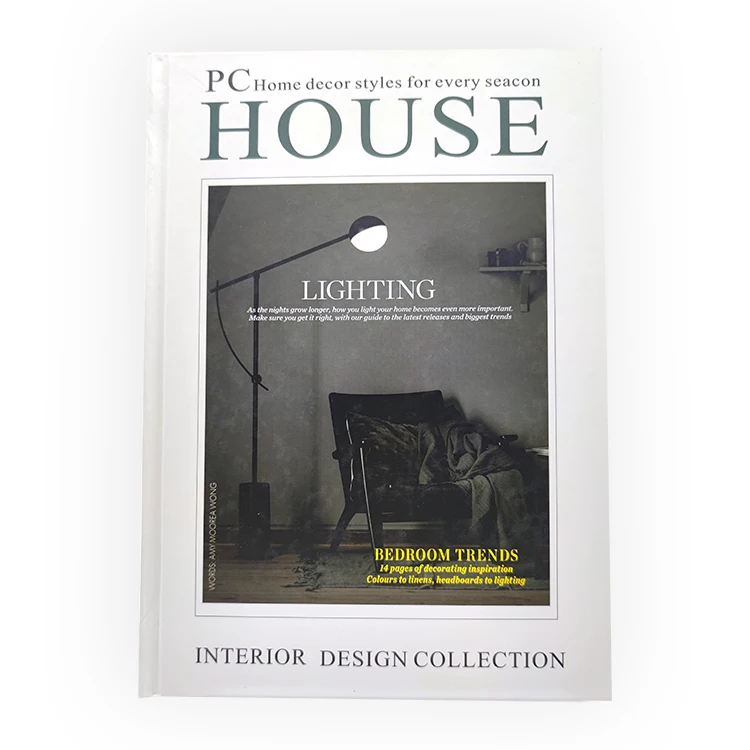 Высококачественная офсетная печать на заказ, твердый переплет, глянцевая ламинированная книга