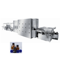 Capsuleuse monobloc sans outil pour remplissage quantitatif de liquides, machine d'embouteillage auto-calibrable pour usine de fond de teint et de brillant à lèvres