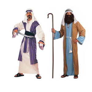 <span class=keywords><strong>Disfraz</strong></span> de Halloween Exportación transfronteriza Comercio exterior Antiguo <span class=keywords><strong>egipcio</strong></span> Hombre Arabia Saudita Dubai Robe Ropa de pastor - Product Image 3
