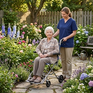 <span class=keywords><strong>Fauteuil</strong></span> <span class=keywords><strong>roulant</strong></span> de voyage portable en aluminium JN873LAJ, <span class=keywords><strong>fauteuil</strong></span> de transport pliable léger, sac de transport, <span class=keywords><strong>prix</strong></span> d'usine, vente en gros - Product Image 5