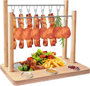 Tre pho mát Hội Đồng Quản trị charcuterie khay thịt xông khói hiển thị giá phơi quần áo phục vụ khay tre charcuterie bảng cheeseboard - Product Image 1