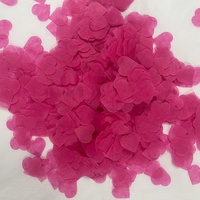 Confetti-papierresten 2,5 cm hartvormige stukjes, feestartikel voor Valentijnsdag, bruiloften, handdecoraties, ballonnen