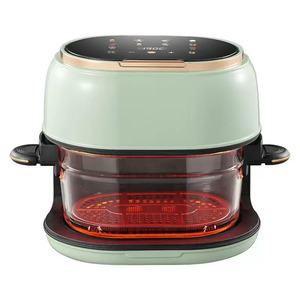 Friteuse à air et four intelligent et moderne de 4 L à grande capacité, appareil multifonctionnel visuel intégré, en plastique - Product Image 4