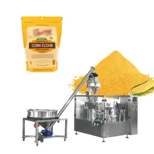 Factory Price 200g 500g 1kg Spice Powder Zipper Pouch Packing Machine For Chilli Powder Premade Pouch Packing Machine