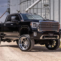 Jantes forgées en alliage à déport profond 20 22 24 pouces Dub Floaters 8X180 8X170 6x139.7 pour Ford F-series RAM Dodge F250 C10 F150