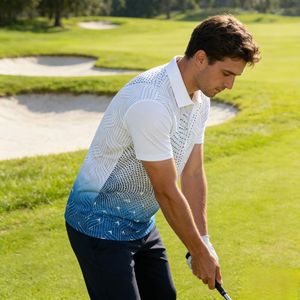 Camisetas Polo de Manga Corta de Secado Rápido Unisex, Logotipo Personalizable Impreso, Ropa Deportiva Informal de Golf, Transpirable, Multicolor - Product Image 6