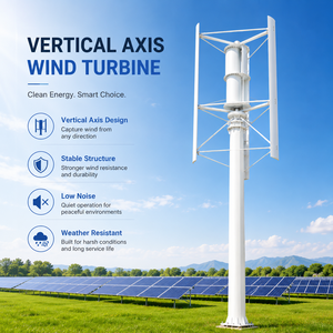 Generador Eólico Vertical R&X RX-Hv de 5000W, 7KW, 8KW, 10KW, Baja Velocidad, 220V - Product Image 6