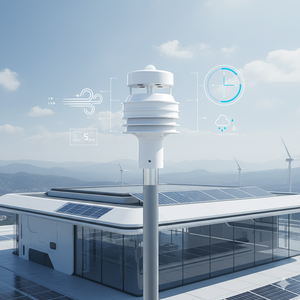 Kit <span class=keywords><strong>Sensor</strong></span> Kecepatan dan Arah Angin Ultrasonik Stasiun Cuaca, Pemantauan Cahaya Luar Ruangan, Curah Hujan, Kebisingan, dan Pm Terintegrasi Mikro - Product Image 6