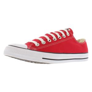 Zapatillas Converse All Star Ox Unisex Rojas de Lona, Estilo Casual de Caña Baja - Product Image 5
