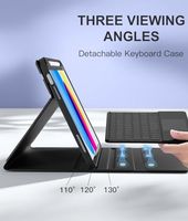 OEM ODM Uyumlu Tablet 11. ve 10. Nesil Klavyeli Kılıf, Kalem Tutucu, Çoklu Dokunmatik İzleme Paneli ve 7 Renkli Arka Aydınlatmalı Folio Kılıf