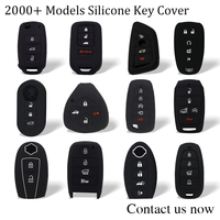 Housse de protection pour clé de voiture en silicone personnalisable des fabricants professionnels