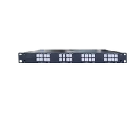 Conmutador de Transmisión IP de 8 GigE con Bypass de Hardware, Triple Redundancia, Failover Automático y Panel de Control Remoto para Sistemas de Transmisión IPTV