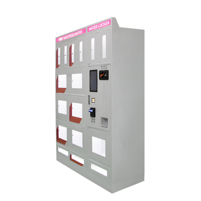 Shopping Mall Hospital Hotel Digital Touch Screen Purified Pure Fresh Water Vending Machine for Sale