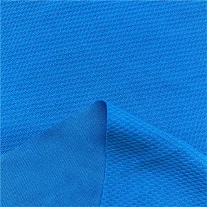 High Quality Recycled Polyester Polo Shirt Knit Pique Mesh Fabric