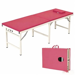 Camilla de Masaje Plegable Portátil, Camilla de Masaje Manual, Cama Ortopédica, Moxibustión, Rehabilitación, Tratamiento, Masaje, Tatuajes y Estética - Product Image 6