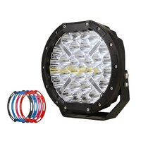 Nouveau phare LED ultra-lumineux de 9 pouces 155W, faisceau longue portée, étanche IP68, boîtier en aluminium moulé sous pression, 12V 24V, tout-terrain