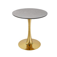 Tables de réception combinées pour événements et hôtels, avec plateau en marbre imperméable, style contemporain, robustes et économiques