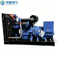 Générateur industriel à turbine à gaz synthétique monophasé 25 kW 380 V, démarrage automatique, refroidissement par air, certifié ISO, synchronisation au réseau, alimentation de secours d'urgence