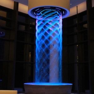 Cascata della tenda della pioggia della fontana della cortina <span class=keywords><strong>di</strong></span> acqua musicale digitale rotonda - Product Image 6