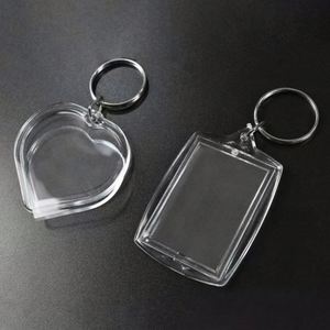 Porte-carte photo promotionnel en acrylique, cadre photo pour collection, pendentif porte-clés de forme spéciale, cadre transparent - Product Image 3